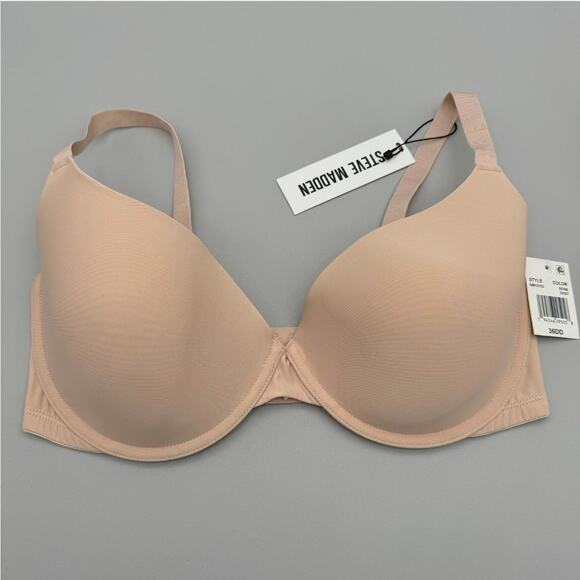 Steve Madden Bra Womens 36DD Rose Dust Basic Modern Feminine Neutral Flirtatious - Picture 2 of 8